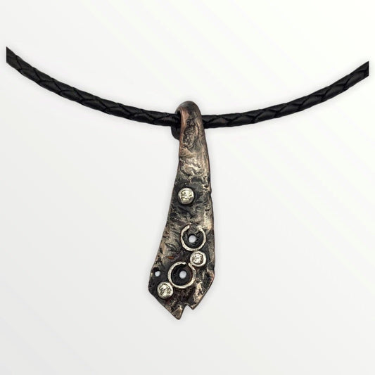 Abstract Pendant Necklace