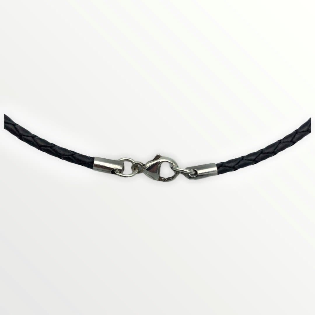 Spikey Goat Eye Abstract Necklace