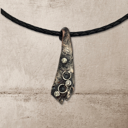 Abstract Pendant Necklace