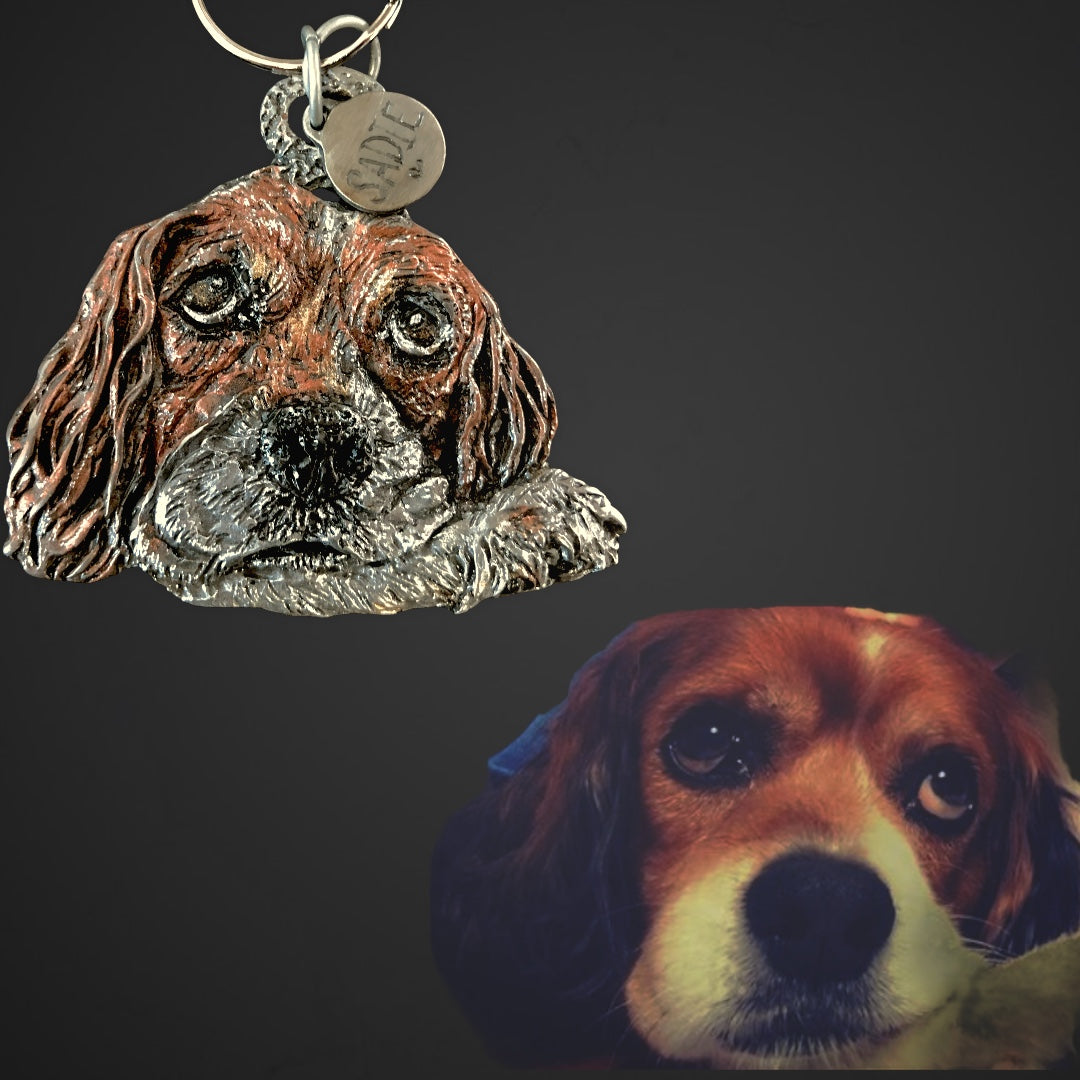 SHOP CUSTOM PET PORTRAITS IN METAL